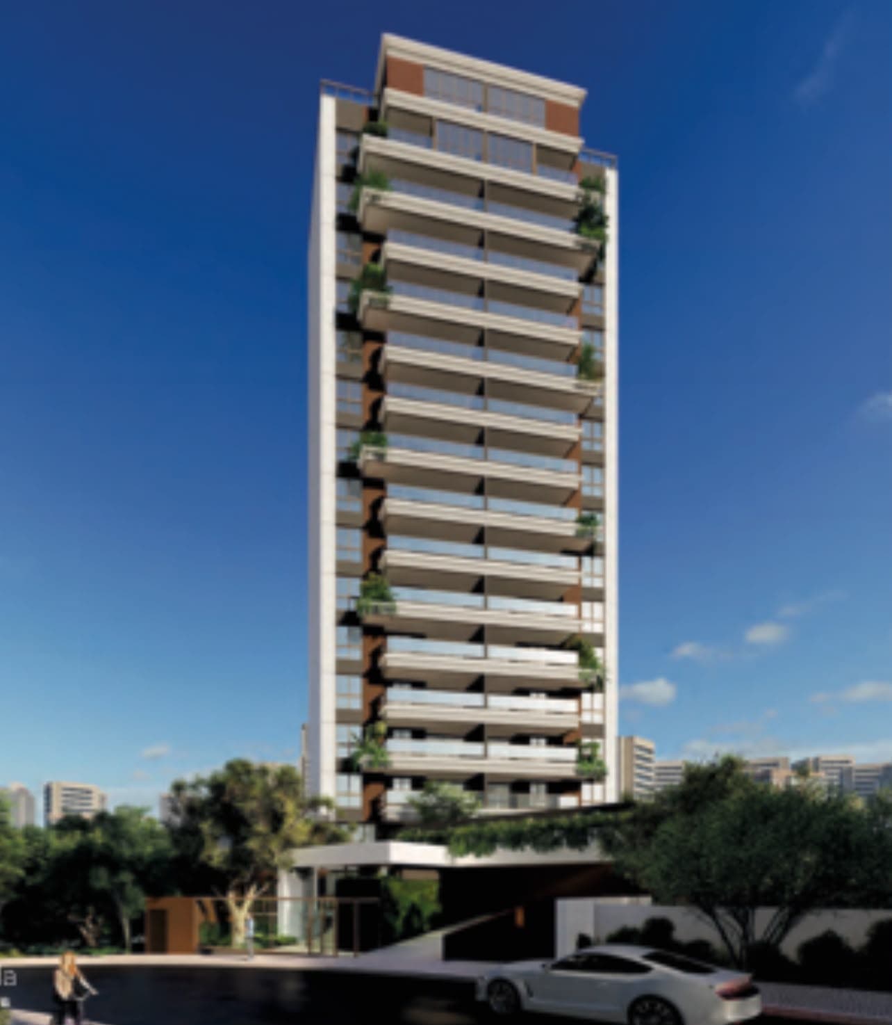Apartamento 2 suítes no Caminho das Árvores